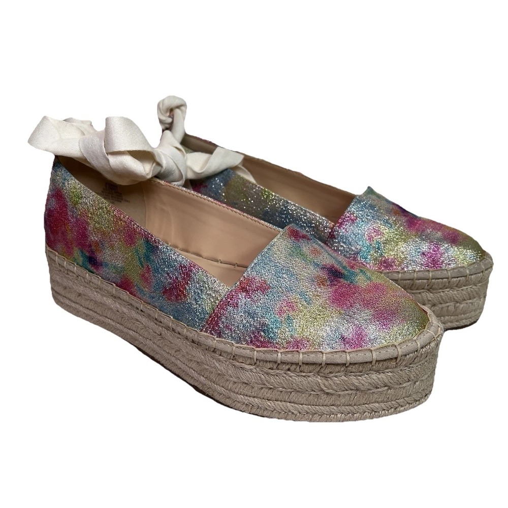 Jessica Simpson Cavien Espadrille Slip-On US Size 9.5 / EU 41 Multicolor Ankle